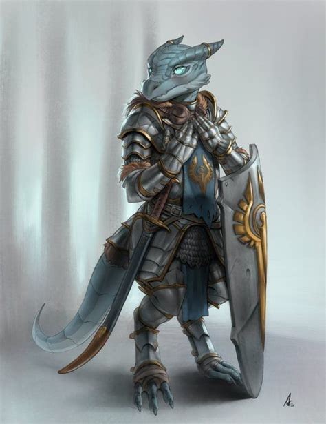 Kobold Paladin Dnd Character Art Concept Art Characters Dungeons And