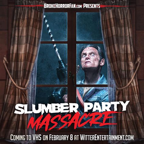 Slumber Party Massacre 2021 Is On Official Vhs 2822 12pm Est Via