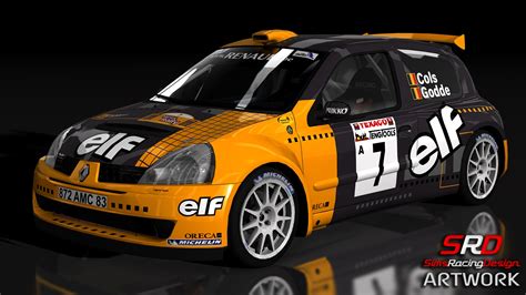 Renault Clio S1600 Livery Pack By Srd Racedepartment
