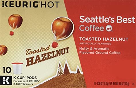 Seattle S Best Coffee Toasted Hazelnut Flavored Medium Roast Single Cup