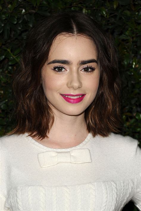 The Beauty Evolution Of Lily Collins From Classic Sophisticate To Red