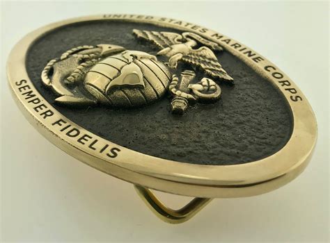 Marine Corps Belt Buckle Etsy Australia