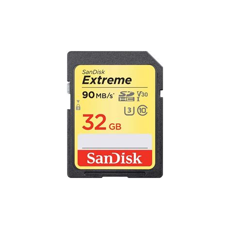 32gb Sandisk Extreme Sd Card Component Hub