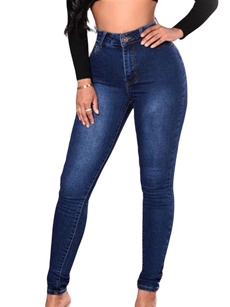 affordable goods find your best offer here womens high waist skinny slim fit stretchy denim butt