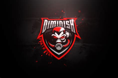 Diminish Gaming Mascot Logo Design On Behance