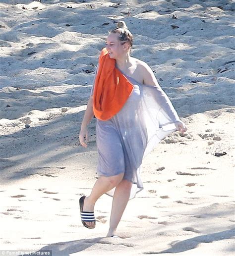 Sia Hits Beach In A Tiny White Bikini As She Enjoys
