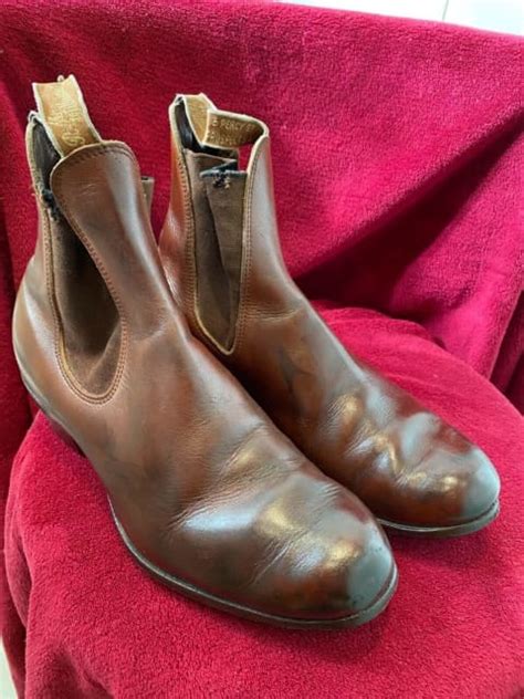 Vintage Rm Williams Boots With Cuban Heel Mens Shoes Gumtree