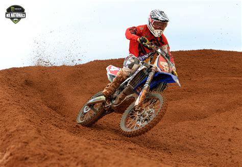 Clout Retains Leaders Red Plate For Serco Yamaha Dirt Action