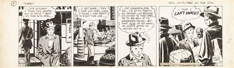 Terry And Pirates Daily 51039 By Milton Caniff Terry Cant Dance