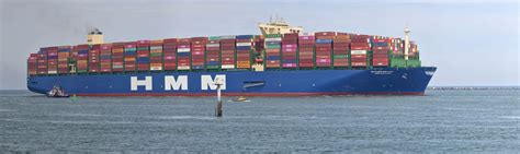 The vessel's current speed is 20.4. HMM Algeciras grootste containerschip ter wereld loopt bij ...