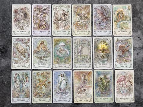 Spiritsong Tarot Deck 78 Cards Divination Tarot Cards Etsy