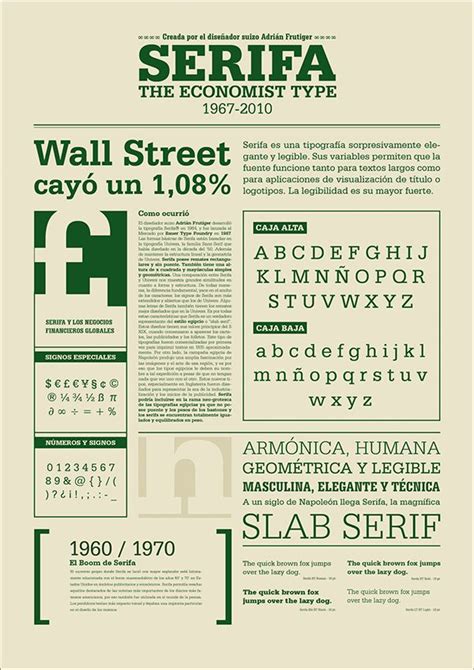 Serifa Especimen Tipográfico On Behance Tipografico Tipografía