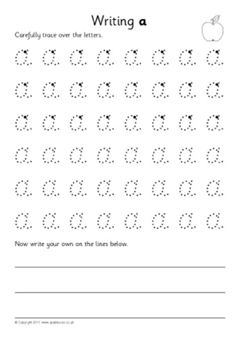 letter formation worksheets  early years sparklebox