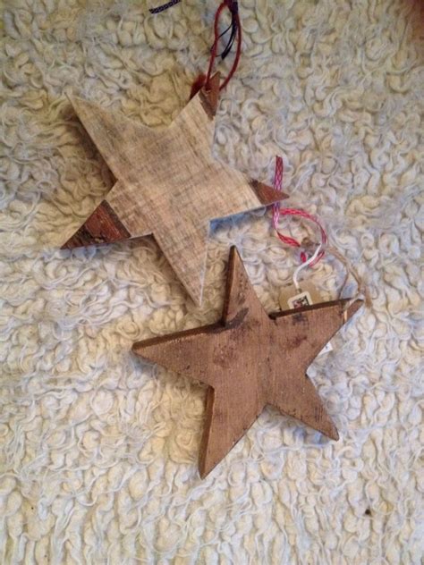 Large Chunky Wooden Star £850 Each Wooden Stars Christmas Ornaments