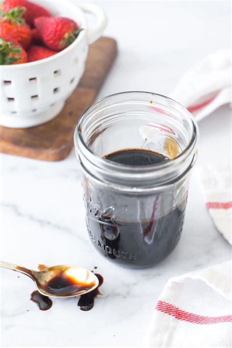 How To Make Balsamic Glaze Simply Whisked