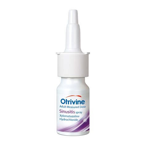 Buy Otrivine Sinusitis Relief Nasal Spray Blocked Nose Congestion Relief Spray 10 Ml Pack Of