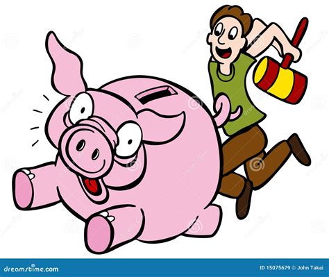 Break the Bank stock vector. Illustration of savings - 15075679