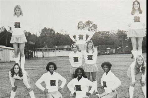 1974 1975 Varsity Murphy High School Mobile Alabama Cheerleading