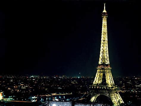 Papel De Parede Torre Eiffel Noite Wallpaper Para Download No Celular Ou Computador Pc