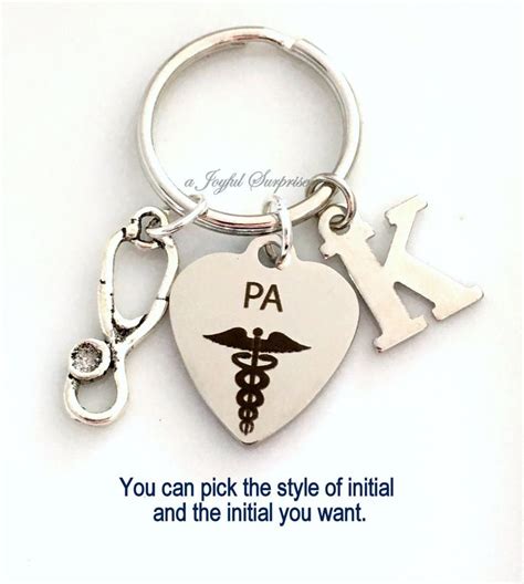 Physician Assistant Keychain Pa Keyring T For Pa T Etsy Canada