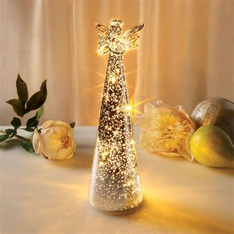 Looking for a good deal on angel glass led? Lighted Mercury Glass Angel | 41 Reviews | 4.80488 Stars ...