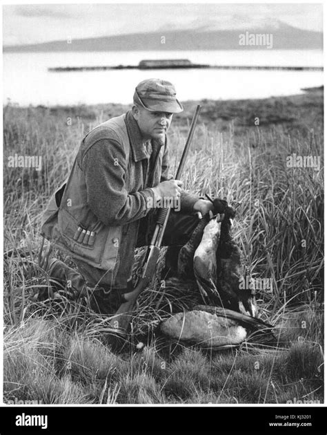 Duck Hunter Hunting Stock Photo Alamy