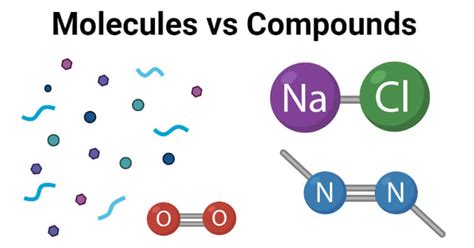 Molecules Vs Compounds Definition 10 Major Differences Examples