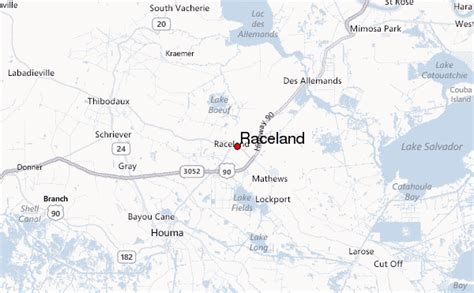 Raceland Location Guide