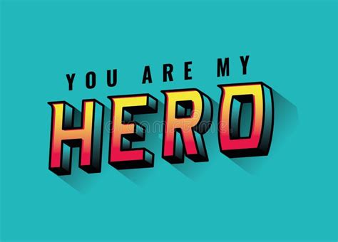 You Are My Hero Pink Encouragement Cards Quotes Send Real Postcards