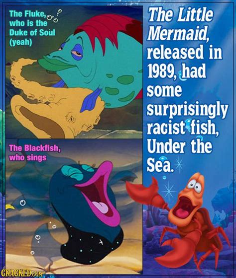 The Little Mermaids Racist Fish And 21 More Disturbing
