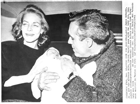 Lauren Bacall And Husband Jason Robards Jr With Son Sam