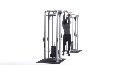 Strength Training And Weights Mirafit Thick Grip Wide V Bar Tricep