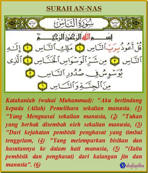 Surat An Nas Dan Artinya Tafsir Surah Al Falaq Dan Su Vrogue Co