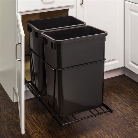 Everyday low prices and amazing selection. Double 35 Quart Trash Can Pullout - All Cabinet Parts