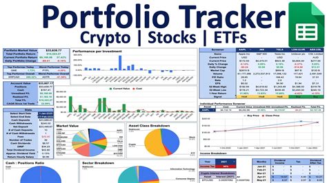 Build Your Own Portfolio Tracker Crypto Stocks And Etfs All In One