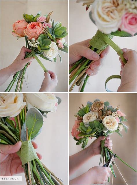 Diy Wedding Bouquet Silk Flowers Diy Project Now