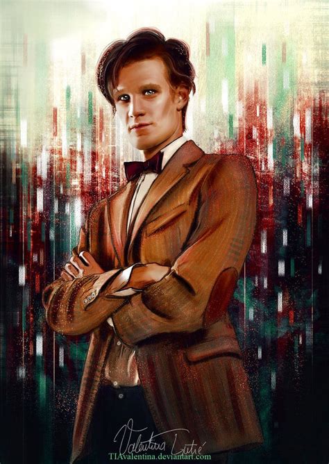 The Eleventh Doctor By Tiavalentina On Deviantart Doctor Who Art