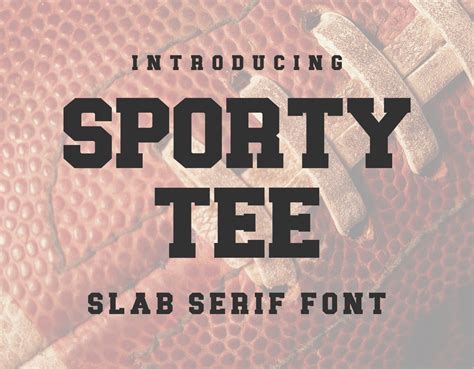 Sport Font Otf Ttf Jp Sporty Tee Font Athletic Font Sporty Font