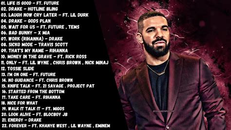Drake Greatest Hits 2022 Full Album Playlist Best Songs Rap Hip Hop