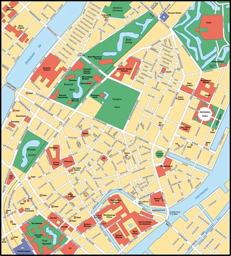 Esta incluído no preço dos mapas murais o envio a qualquer ponto de portugal continental. Mapas de Copenhague - Dinamarca - MapasBlog