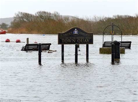 Aerial Views Show Shocking Scale Of Damage As Britain Endures Worst