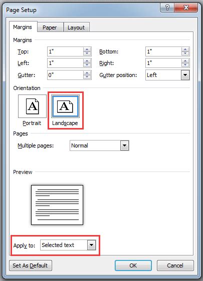This wikihow teaches you how to change the orientation of a microsoft word document from portrait to landscape mode. How to change orientation of one page in word?