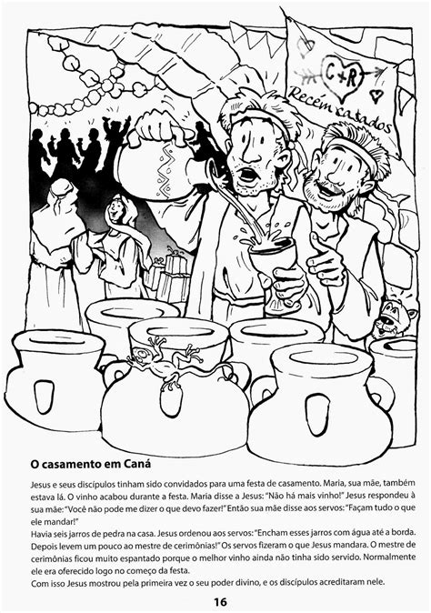 Atividade Jesus Transforma Agua Em Vinho
