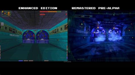 System Shock Remastered Vs Enhanced Edition Comparison Youtube