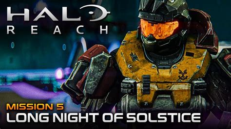 Halo Reach Mcc Pc Walkthrough Mission 5 Long Night Of Solace Sub