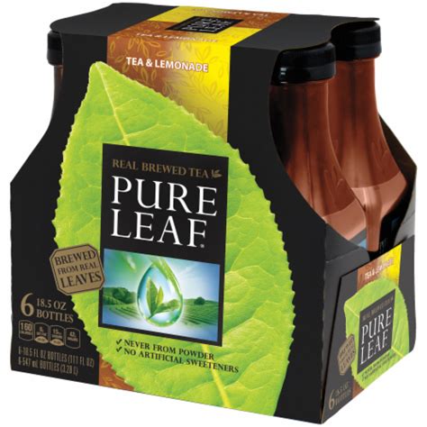 Pure Leaf Tea And Lemonade Iced Tea 6 Bottles 185 Fl Oz Frys Food