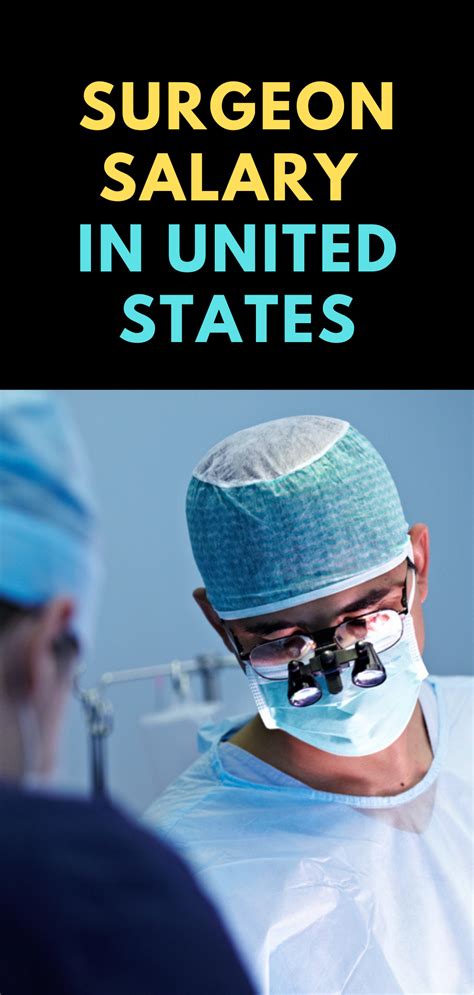 Surgeon Salary In United States Health Facts Health Guide Surgeon