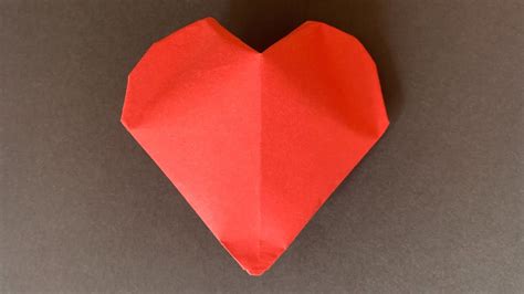 Origami Balloon Heart 3d Origami Heart Youtube