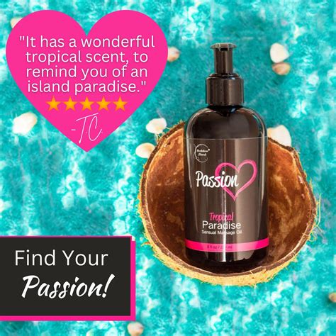 Brookethorne Naturals Passion Sensual Massage Oil For Intimate Moments