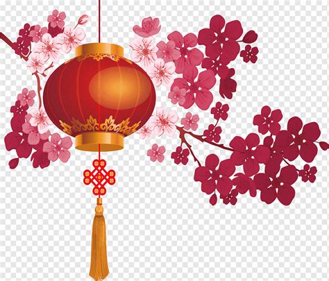 주황색과 빨간 종이 초롱 중국 등불 구정 중국 바람 초롱 중국 스타일 오렌지 포스터 Png Pngwing